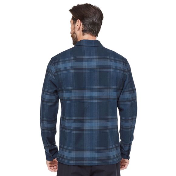 Lululemon Men's Mason Peak Plaid Flannel Blue XXL - Picture 2 of 12